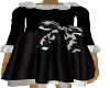 Kids-Black Polly Dress