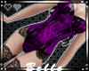 {B} Purple Lace Corset