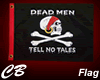 CB Pirate Dead Men Flag