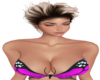 Pink Butterfly Top