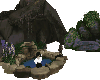 Rock/pond/cave