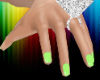 *Azzy* Dainty Lime Nails