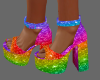 Flirty Shoes Rainbow