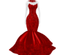 red gown