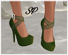 Cinema Pumps Olive