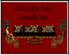 Country Bar Couch set