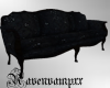 *RV* Vintage Black Sofa