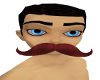 red Mario Mustache