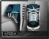 D- Blue Sneakers