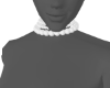 pearls choker | white