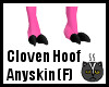 Cloven Foot Hooves (F)