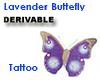 Butterfly tattoo marine