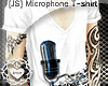 [JS] Microphone T- Shirt