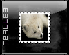 sleeping whitewolf stamp