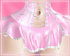 !! Pink Frill Skirt