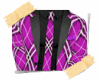 E| Purple Plaid Suit