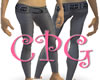 CPG Grey Pinstripe Jeans