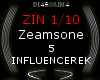 Zeamsone 5 INFLUENCEREK