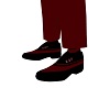 (F)Red/Black Dress Shoes