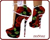 RED ROSE DIAMOND SHOES