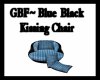 GBF~ Blue Blk Kiss Chair
