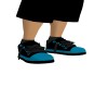 cyan sneakers