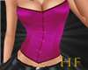 ^HF^ Pink Corset Top