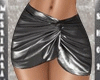 Lame Blk Skirt RLL