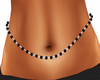 Black/Silver Belly Beads