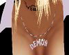 demon necklace(custom_