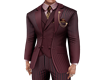 Puple Fitted Suit