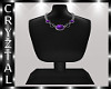 Blaire Necklace Purple