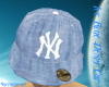 Ice Blue Denim Hat