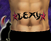 Lexy star tattoo