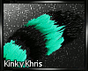 [K]*Mint Glitter Tail*
