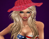 Kandace Blonde /Red Hat