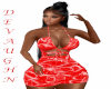 NESSI RED PRNT SPRING