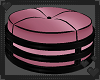 Pink Goth Ottoman