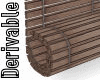 ▲Wood Roller Curtain L