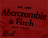 Red Abercrombie Shirt