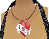 love heart necklace 