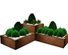 corner planter