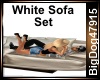 [BD] White Sofa Set