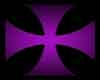 Purple Iron Cross