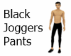 Black Joggers