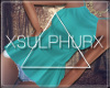 xSx Backless Teal