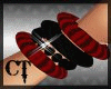 Red Checkered Bracelets