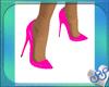 perf pink heels