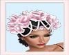 Roses & pearls headdres