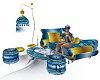 Gold&blu dreamer couch